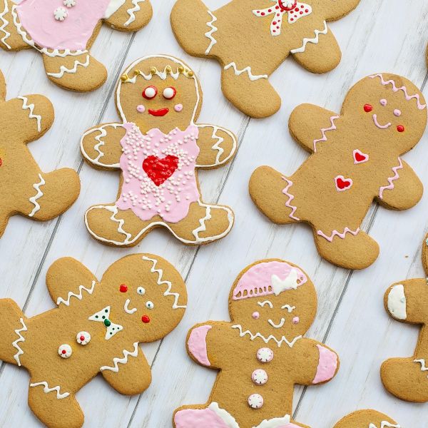 Ginger Bread Man: baked fresh and spiced with ginger, cinnamon, and cloves.
